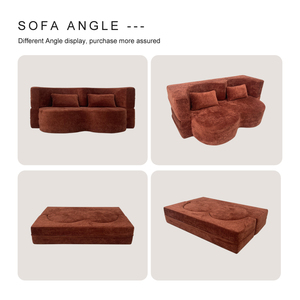 Pacote modular do vácuo Sofá comprimido Sofá 2 em 1 Sofá comprimido Moderno Tofu Altura Densidade Esponja Sofá comprimido Da <span class=keywords><strong>China</strong></span> - Product Image 5