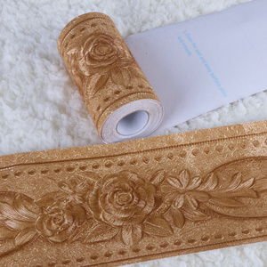 Jinyi - Rollo de Vinilo Autoadhesivo con Borde <span class=keywords><strong>Dorado</strong></span> para Marcos de Fotos, Pizarras, Decoración de Fiestas, Apartamentos y Salas de Estar - Product Image 5
