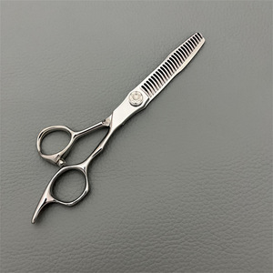 Tijeras de Adelgazamiento de Cabello CNC de 6 Pulgadas, Acero Inoxidable VG10, para Diestros, Tijeras de Belleza con Hoja Estándar de 62 mm - Product Image 1