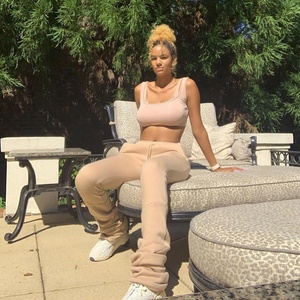 Viviblook ASPT110 2024 printemps couleur unie pantalons de survêtement empilés pantalons pour dames pantalons empilés - Product Image 6