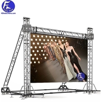 Sistema de Estructura de Soporte para Pantalla LED de Alquiler, Pantalla de Video LED Portátil para Espectáculos y Exposiciones
