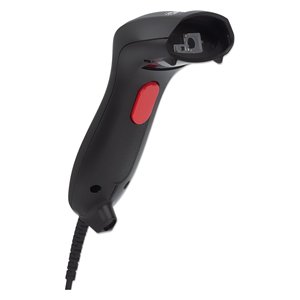 Lector de códigos de barras para códigos lineales y bidimensionales USB IDATA LS 2D COM Negro y Rojo 179775 - Product Image 2