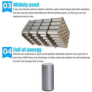 Cellula ricaricabile <span class=keywords><strong>3</strong></span>.2 Lifepo4 del grado della batteria 6Ah 32650 Mah ev del fosfato del ferro del litio 6000 V 32700 - Product Image 4