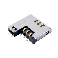 Adaptateur électrique de prise de carte SIM MUP-C727 6 broches compatible avec la connexion Molex, lecteur en vente chaude en Inde, en Malaisie, au Vietnam