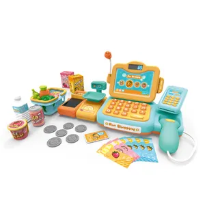 Игрушка Bemay, интеллектуальная игрушка для распознавания речи, набор игрушек для супермаркета, электронный кассовый аппарат, игрушки для детей