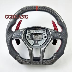 Personalice el volante de fibra de carbono real para el volante deportivo Mercedes w204amg c63amg <span class=keywords><strong>a45amg</strong></span> - Product Image 1
