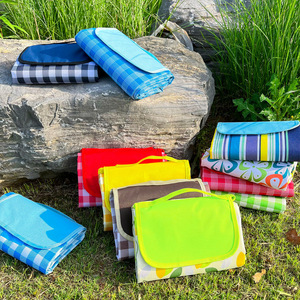 Alfombra Portátil de Tela Oxford Gruesa, Resistente a la Humedad, Ideal para Campamentos al Aire Libre, Ampliada para Picnics de Primavera/Otoño - Product Image 3