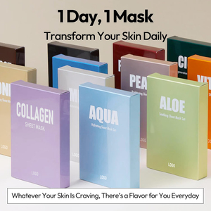 <span class=keywords><strong>Cosmetici</strong></span> per la cura della pelle bellezza profondo foglio di collagene <span class=keywords><strong>Bio</strong></span> maschera di acido ialuronico pelle del viso durante la notte foglio per la cura della pelle - Product Image 2