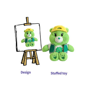 ชุดตุ๊กตาหมีน่ารักของเล่นตุ๊กตาสัตว์ยัดไส้ของขวัญวันเกิดแบบกำหนดเองได้ - Product Image 1