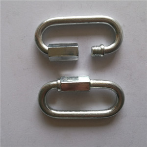 אריזה להתאמה אישית שרשרת קישורי מהיר נירוסטה מיוצרים עם חומר סגסוגת מגולוון מצופה אבץ - Product Image 4