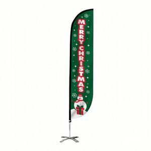 Banderas Publicitarias Rectangulares Verticales Impresas Personalizadas, Banderas para Eventos, Festivales, Playa, con Soporte de Poste, Banderas Nobori Personalizadas para Calle - Product Image 3