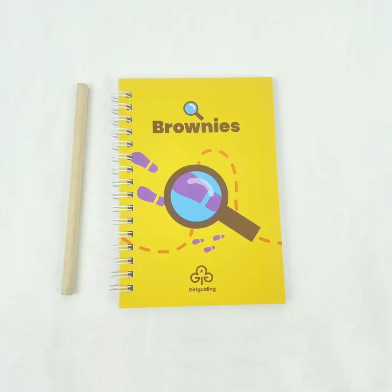 Promotional Gift A5 Paper Custom Printing Laser Cover Kawaii Stationery Journal Planner Notebook Set
