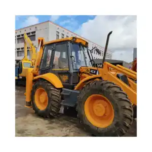 Kullanılan orijinal JCB 4CX kazıcı yükleyici ekskavatör yükleyici 3 ton mini ekskavatör satılık ekskavatör 5 ton