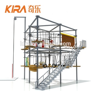 Macera Açık Yüksek Halat Ders Oyun Ekipmanları Yetişkin Meydan Halat Engel Kursu - Product Image 5