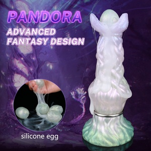 YOCY Innovative Egg Laying <b>Dildo</b> with DIY Egg Mold Ovipositor air Pump Push Ovipositor Hollow <b>Dildo</b> for Women Sex Toys - Product Image 4