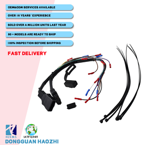 49317 49308 9针卡车和犁侧修理线束套件，用于西部费希尔雪犁更换卡车侧49308和犁侧49317 - Product Image 1