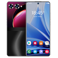 Smartphone S25 Ultra+ 5G, processeur Déca-Core, écran FHD, 16 Go + 512 Go, appareil photo 108 MP, charge rapide 65 W, double SIM, Android 15