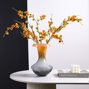 Florero de Vidrio con Degradado Creativo, Moderno Florero de Arte Hidropónico para Escritorio - Product Image 2