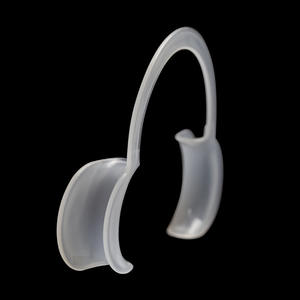 Ouvre-bouche jetable de type C résistant aux hautes températures en plastique blanc, équipement et accessoire de thérapie buccale, stérilisable - Product Image 4