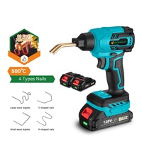 Pistolet de soudage en plastique 500c chauffage rapide Rechargeable efficace Kit de réparation de fissures de pare-chocs en plastique pour batterie Makita 18V