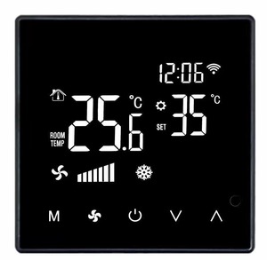 LCD thông minh Bảng điều khiển màn hình cảm ứng điều khiển thoải mái tươi cho ervs trung tâm cho điều hòa nhiệt linh hoạt ba tốc độ cuộn dây Quạt - Product Image 4