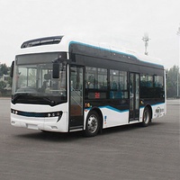 Mini bus électrique électrique personnalisé Batterie à hydrogène 14 29 sièges Prix Nouveau bus électrique 105Kw 120Kw Mini bus électrique de tourisme