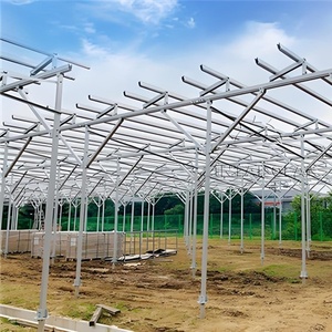 Mặt đất phong cách năng lượng mặt trời bảng điều khiển gắn đứng thép mạ kẽm nhôm bảng điều khiển năng lượng mặt trời agrivoltaic năng lượng mặt trời gắn hệ thống - Product Image 2