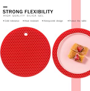Classic 5mm Thick Silicone <b>Trivet</b> Mats Non-slip Heat Resistant Pot Holders Pad Spoon Holder Place Mats - Product Image 2