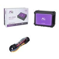 Amplificateur DSP de classe AB pour voiture à 4 canaux, compatible avec ordinateur, téléphone Android, AG-D446