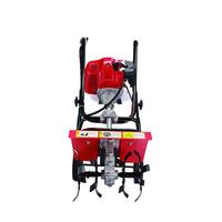 Outils de jardinage Désherbeur Mini tondeuse à gazon à essence 52CC Démarrage manuel Cultivateurs Tillers