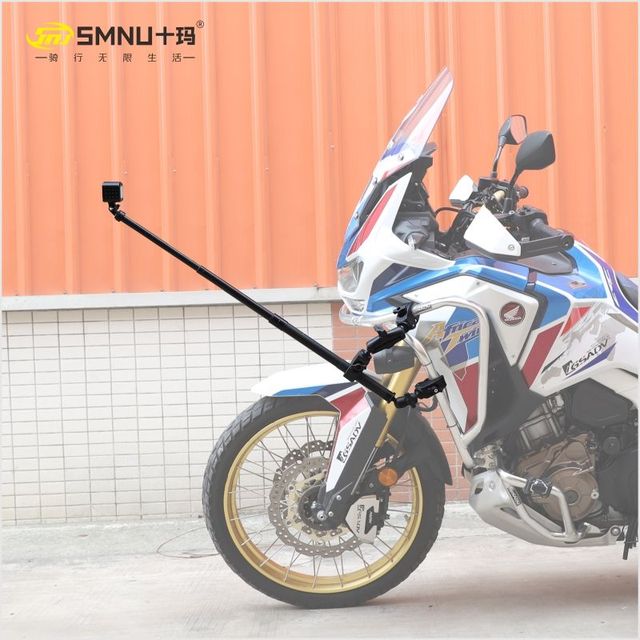 SMNU High Quality Multi-Camera Shooting Bracket Custom Aluminum Retractable Sports Camera Bracket Motorcycle Camera Mount
