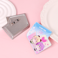 Badge en étain de forme personnalisée, Épingle unique pour sacs, Broche esthétique en fer blanc, Cadeau personnalisé mignon, Articles de papeterie