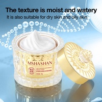 MSHASHAN Crème éclaircissante anti-taches de rousseur et de chloasma, hydratante et réparatrice pour peaux sensibles, illumine le teint