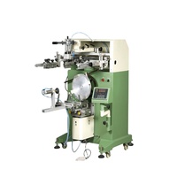 Máquina de Serigrafía Semiautomática de Precisión para Botellas/Cubos