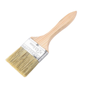 แปรงทาสีด้ามไม้ ขนแปรงหนา 8 มม. รูปทรงแบน สำหรับวัสดุก่อสร้าง - Product Image 1