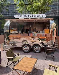 Camión de Comida con Contenedor de Envío de 20 pies, Plataforma de Servicio Plegable, Estilo Industrial, Cafetería Móvil para Sitios Permanentes y Eventos Temporales - Product Image 2