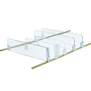 Système de poussoir d'étagère en plastique à ressort pour supermarché, alimentation automatique, vente en gros - Product Image 6