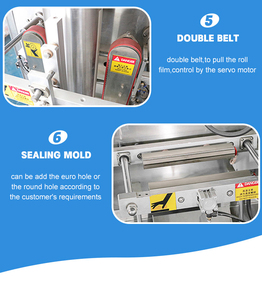 Hoàn toàn tự động Dải bao bì thạch dính chất lỏng Popsicle dọc máy đóng gói - Product Image 5