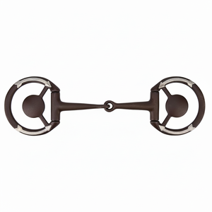 Mèche professionnelle en cuivre en acier allemand pour chevaux Mèche à bouche articulée Instrument vétérinaire - Product Image 1