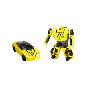 New Version Mini Transforming Robot Model Car Transform Robot Toys For Boy Gift