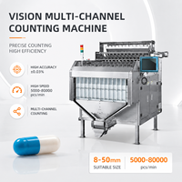 Machine de comptage par vision automatique et efficace à commande PLC pour chocolats, bonbons et gommes, haute productivité, pour applications alimentaires