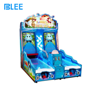 Machine de <span class=keywords><strong>jeu</strong></span> d'arcade de bowling à écran LCD interactif à 2 joueurs à pièces pour centre de jeux d'intérieur - Product Image 1