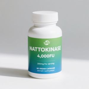 Wholesale <b>Supplement</b> Natural Nattokinase Extract Factory Supply OEM Nattokinase Capsules - Product Image 1