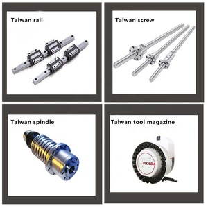 Độ chính xác cao 5 trục vmc640 1100mm trung tâm gia công đứng với hệ thống điều khiển fanuc Điều kiện Mới BT40 trục chính côn - Product Image 4