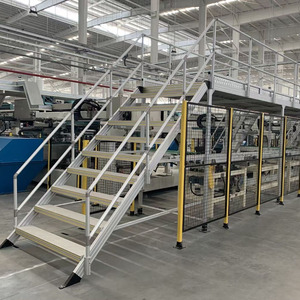 Heavy Duty Aluminum Working Platform <strong>Aluminium</strong> Scaffold Step Ladder - Product Image 2