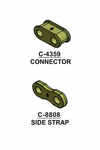 โซ่ลำเลียงเหล็กตีขึ้นรูปสำหรับงานหนัก ทนความร้อนสูง สำหรับการส่งกำลังในอุตสาหกรรม NA 5154 MT สำหรับประกอบยานยนต์ - Product Image 4