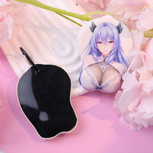 Ccustom супер игровой Аниме Коврик для мыши брелок <span class=keywords><strong>3D</strong></span> ПВХ брелок пользовательский мягкий ПВХ брелок Аниме пользовательский мини <span class=keywords><strong>3D</strong></span> коврик - Product Image 5