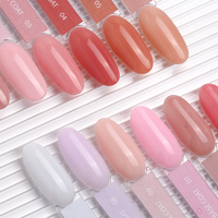 Fournisseur d'ongles en gros Gel de peinture à ongles à tremper longue durée Vernis à ongles en gel à base de caoutchouc uv