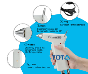 High Quality Standard ME-268A Electrostatic Test DC24V <strong>Anti</strong> <strong>Static</strong> Ion Air <strong>Gun</strong> - Product Image 5