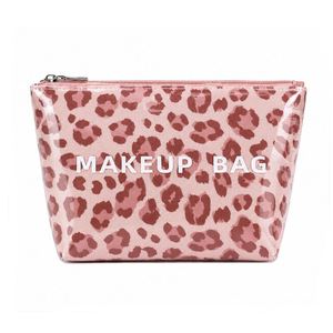 Pochette Organisateur Personnalisée en PVC, Trousse de Maquillage Rayée à Fermeture Éclair, Sac de Voyage Imperméable pour Cosmétiques et Articles de Toilette pour Femmes - Product Image 4